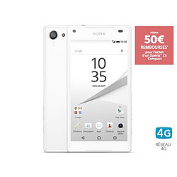 Sony Xperia Z5 Compact blanc