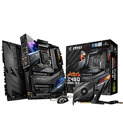 MSI MEG Z490 GODLIKE Carte mère E-ATX - Socket INTEL LGA 1200 - Chipset INTEL Z490