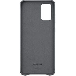 Samsung Coque en cuir pour Galaxy S20+ Gris