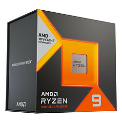  AMD Ryzen 9 7950X3D (4.2 GHz / 5.7 GHz) Processeur 16 Cœurs / 32 Threads - Socket AM5 - AMD 3D V-Cache 144 Mo - 5 nm - TDP 120W (version boîte sans ventilateur - garantie constructeur 3 ans)