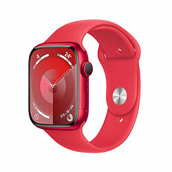 Apple Watch Series 9 GPS 45 mm (PRODUCT)RED Boîtier en aluminium avec bracelet sport (PRODUCT)RED M/L