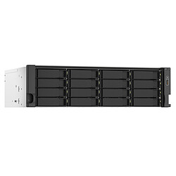 QNAP TS-1673AU-RP-16G 16-Bay 16-bay Rackmount NAS AMD Ryzen V1000 series V1500B 4C/8T 2.2GHz 16Go DDR4 RAM 2x2.5GbE LAN optional 10GbE & M.2 NVMe/SATA