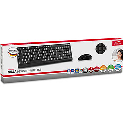 Speed Link SPEELINK - NIALA Deskset - Wireless, black - FR Layout