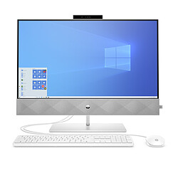 HP Pavilion 27-d0041nf - Blanc flocon de neige