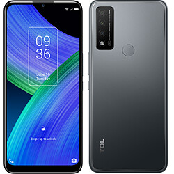 TCL 20R - 5G - 64Go - Gris granite Smartphone 6,52" HD+ - Mediatek MT6833 - RAM 4Go - 4500 mAh - 13MP - Android 11