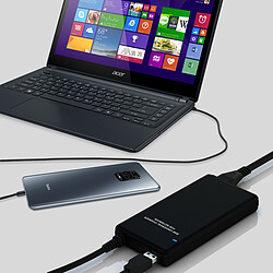 Acheter WE Chargeur Universel pour PC Portable 90W Format SLIM avec 8 Fiches - Noir