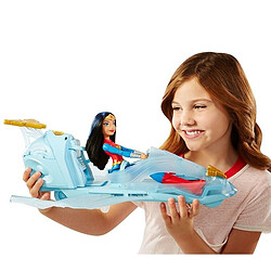 Avis Mattel DC Comics - WONDER WOMAN et son jet invisible - DYN05