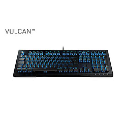 ROCCAT Vulcan 80 - Mécanique Clavier gamer - Rétro-éclairage bleu - Switches Titan - Cadre en aluminium anodisé renforcé - AZERTY - Connexion filaire USB - Noir