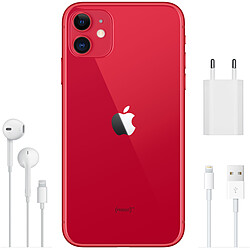 Avis Apple iPhone 11 - 128 Go - Rouge - sans écouteurs · Reconditionné