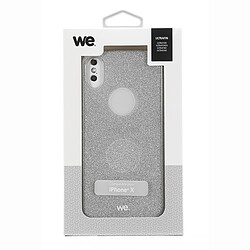 Coque de protection paillette We pour IPhone X