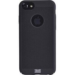 Bigben Interactive iPhone 6/6s Perf metal case - Noir Coque iPhone 6/6s - Compatible iPhone 8/7 - Perforée - Effet métal