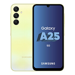 Samsung Galaxy A25 - 5G - 8/256 Go - Jaune