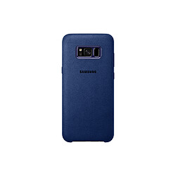 Samsung Coque en Alcantara Bleue pour Galaxy S8 Plus