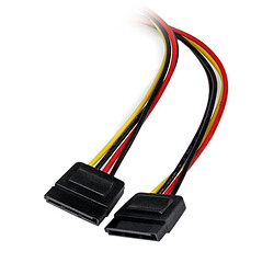 Avis StarTech.com Câble d'Alimentation Adaptateur en Y Molex vers Double SATA - 30 cm