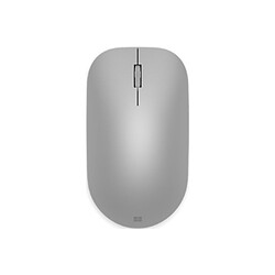 Microsoft Souris Bureautique Modern Mouse - Sans Fil Bluetooth Souris - droitiers et gauchers - optique - 2 boutons - sans fil - Bluetooth 4.0 - soft silver