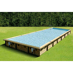 Piscine bois Linéa 500 x 1100 - h 140cm - Ubbink Piscine bois Linéa 500 x 1100 - h 140cm - Ubbink