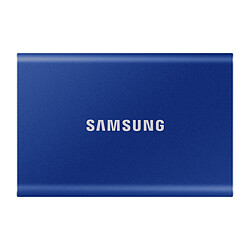 Samsung T7 Bleu indigo - 500 Go - USB 3.1 Type A et Type C