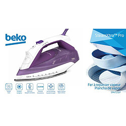 Beko Fer à repasser SPA7131P Violet/Blanc pas cher