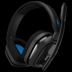 ASTRO Casque Gaming A10 Noir et Bleu - Compatible PS4 pas cher