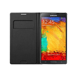 Étui ''Flip Cover'' pour Samsung Galaxy Note 3 - Noir