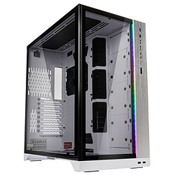 Lian Li O11 Dynamic XL certifié ROG Tour Midi - Blanc - Verre trempé