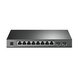 TP-LINK T1500G-10PS Switch PoE administable 8 Port Gigabit avec 2 emplacement SFP T1500G-10PS Switch PoE administable 8 Port Gigabit avec 2 emplacement SFP