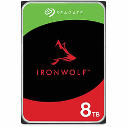 Seagate Technology IronWolf 8 To - 3.5'' SATA III 6 Go/s - Cache 256 Mo