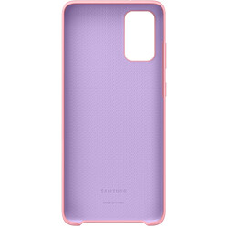 Samsung Coque Silicone pour Galaxy S20+ Rose