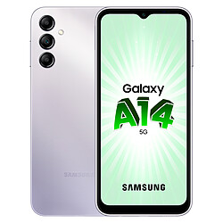 Samsung Galaxy A14 - 5G - 4/128 Go - Silver