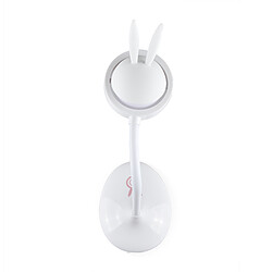 Avis WeKids Veilleuse Lapin Portable pour Enfant - Recharge Usb - Lumière tactile Petite Lampe De Table Dortoir De Bureau Nuit LED - Blanc