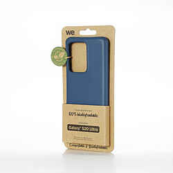 WE Coque Bio SAMSUNG GALAXY S20 Ultra - Eco-Friendly Biodégradable et Compostable - Housse Etui Antichoc, Compatible avec L'induction, Ultra Protection Bumper, Anti Rayure - Bleu