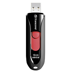 Transcend JetFlash 590 - 16 Go Noir Clé USB - USB 2.0 16 Go - TS16GJF590K