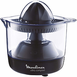 Moulinex Presse-agrumes Ultra Compact - PC120870 - Noir Presse-agrumes - 450 ml - 25 W - Noir