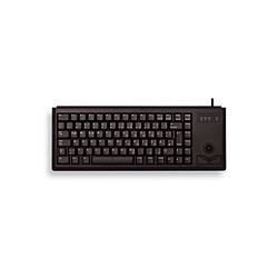 Cherry COMPACT-KEYBOARD G84-4400 - Clavier mécanique ultra-plat à trackball intégré