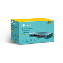 TP-LINK LS108G - Switch de bureau 8 ports Port RJ45 à auto-négociation 10/100 /1000 Mbps - IEEE 802.3X