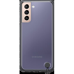 Coque Renforcée Clear Protective Contour Noir pour Samsung G S21 5G Samsung 