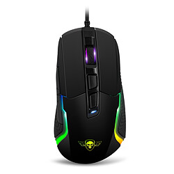 Spirit of Gamer PRO-M7 - RGB Souris gamer filaire - Rétro-éclairage RGB - 7 boutons programmables - 4800 DPI