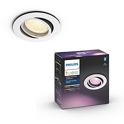 Philips Hue White & Color Ambiance CENTURA Spot encastré rond 1x5.7W - Blanc