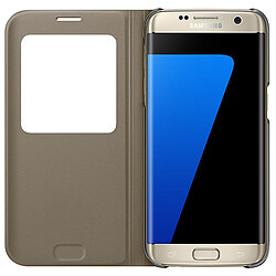 Avis Samsung S View Cover Galaxy S7 - Or