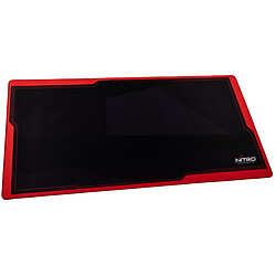 Nitro Concepts Deskmat DM12 - Noir/Rouge