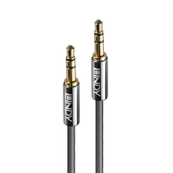 Lindy 35322 câble audio 2 m 3.5mm Anthracite (2m 3.5mm Audio Cable, Cromo)