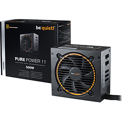 be quiet! PURE POWER 11 - CM 500W - 80 Plus Gold Alimentation modulaire - ATX - 500W