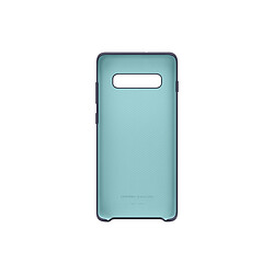 Samsung Coque Silicone Galaxy S10 Plus - Bleu Coque silicone Galaxy S10 Plus - Finition douce - Protection dos et rebords