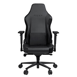 REKT Comfort-R - inclinable Siège Gamer inclinable 180° - Simili cuir haute qualité - Accoudoirs 4D - résistant à 150kg max