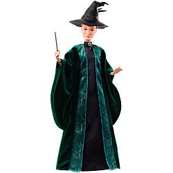 Harry Potter Figurine Poupée - Professeur McGonagall - FYM55 Vêtements de professeurs + Baguette