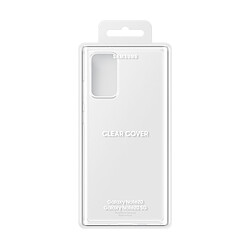 Avis Samsung Coque transparente pour Galaxy Note20