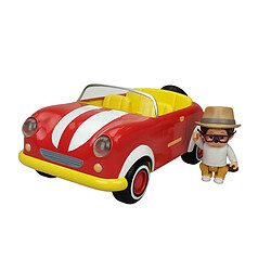 Avis Monchhichi Voiture Monchiroule et Saule - 81513