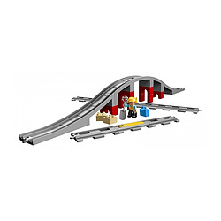 LEGO® DUPLO® Ma ville - Les rails et le pont du train - 10872