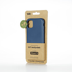 WE Coque Bio Apple iPhone 11 - Eco-Friendly Biodégradable et Compostable - Housse Etui Antichoc, Compatible avec L'induction, Ultra Protection Bumper, Anti Rayure - Bleu