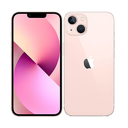 Apple iPhone 13 - 128GO - Rose Smartphone 6,1" Super Retina XDR - Puce A15 Bionic - Charge rapide 20W ou plus - Double Caméra 12MP - Mode Cinématique - iOS 15